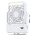 thumbnail image 5 of Ultra Slim Wall Mounted Desktop Fan,USB Rechargeable Bladeless Circulating Fan,Wireless Portable Cooling Fan for Office Home Camping Car Travel, 5 of 7