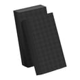 thumbnail image 2 of AWHAO 2 Weightlifting Fall Protection Mats with Noise Reduction, Padded And Soundproof Black 100x50x4cm, 2 of 9