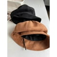 thumbnail image 3 of CoCopeaunts Autumn Winter Suede Hats for Women Solid Plain Octagonal Cap Men Ladies Casual Newsboy Hat Winter Beret Hats Female Painter Caps, 3 of 6