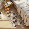 thumbnail image 4 of sasyxdc Moroccan Washable Entry Rug - 2x3 Small Throw Kitchen Rugs Non-Slip Soft Area Rugs for Bedroom Grey Distressed Bathroom Mats Indoor Doormat Carpet for Entryway Laundry Room Living, 4 of 8