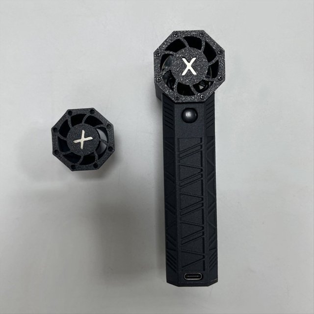 Mini Fan Turbo Violent Fan 130000RPM Potente Soplador con Ventilador de Conducto de Alta Velocidad Soplador de Aire Portátil Negro