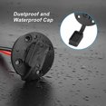 thumbnail image 5 of ELECTOP SAE Power Socket Sidewall Port: Weatherproof Solar Panel Flush Mount Connector Plug Extension Cable 12AWG_Special Gift, 5 of 5