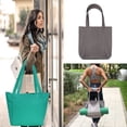 thumbnail image 5 of Nvzi Bolsa básica de lona para esterilla de yoga y pilates con bolsillo para transportarla (gris), 5 of 5