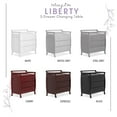thumbnail image 4 of Liberty 3-Drawer Changing Table with Pad, Espresso, 4 of 13