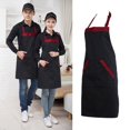 thumbnail image 3 of ENJOYW Unisex Waterproof Halter Sleeveless Pockets Kitchen Cooking BBQ Overall Apron Apron, 3 of 7