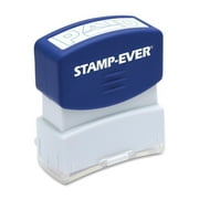 Stamp-Ever Pre-inked Blue Paid Stamp