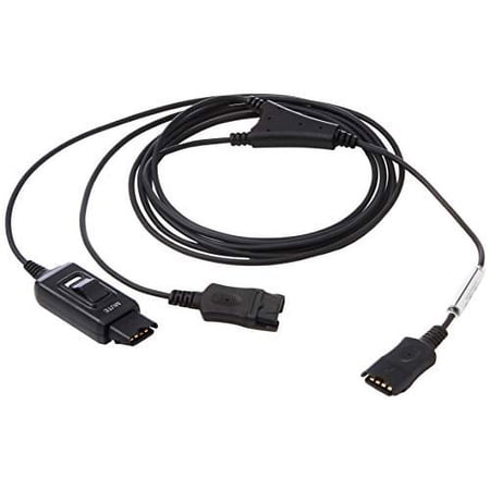 Supervisory Splitter Y-Cord for Plantronics  AddaSound  VXI-P with Mute Button | Compatible with Plantronics H/HW QD Wired He price history on PriceWatchPro