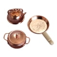 thumbnail image 1 of Shisuyan Indoor Decor Mini Kitchen Cooking Set Golden 1 Set 2.0x1.1x0.2in, 1 of 8