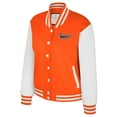 thumbnail image 2 of Women's Colosseum Orange Syracuse Orange French Baguette Full Snap Fleece Jacket, 2 of 3