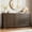 Brown, variant on 12-Drawer Wooden Dresser, Modern Chest of Drawers & TV Stand for 65-Inch TV, Bedroom, Closet, Living Room, Hallway, Gray