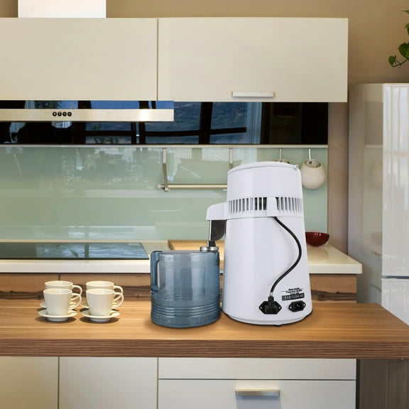 Stainless Steel Internal Pure Water Distiller 4L Purifier Filter Effective New