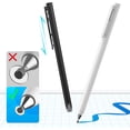 thumbnail image 1 of ShenMo Stylo Stylet pour Écrans Tactiles (2pcs), Stylo Universel Capacitif à Pointe de Disque pour Apple Ipad/pro/air/mini/tablettes/tablette Samsung Galaxy/amazon Fire HD/Chromebook/Huawei/MI/Phones, 1 of 5
