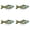 A, variant on 4pcs Lifelike Swimbait Fishing Lures Multi Jointed Slow Sinking Freshwater Saltwater Crankbaits for Bass Trout Crappie Walleye Pike Bluegill Salmon Fishing Kits 4Inch