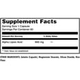thumbnail image 4 of Amazing Formulas Alpha Lipoic Acid 600 Mg 60 Capsules Supplement | Non-GMO | Gluten Free, 4 of 6