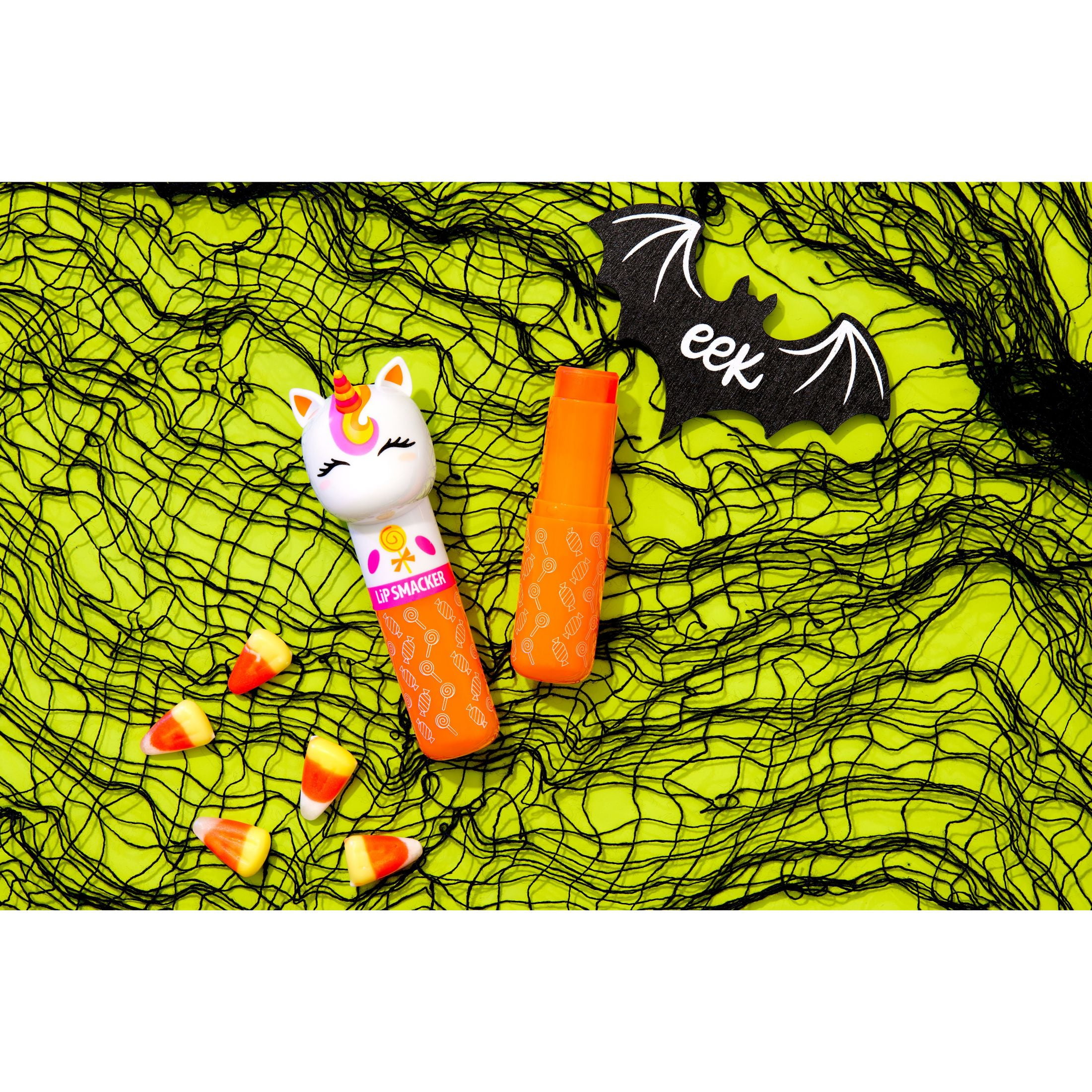 Lip Smacker Halloween Sweet Candy Lippy Pal - Unicorn Orange Swirly Lollipop