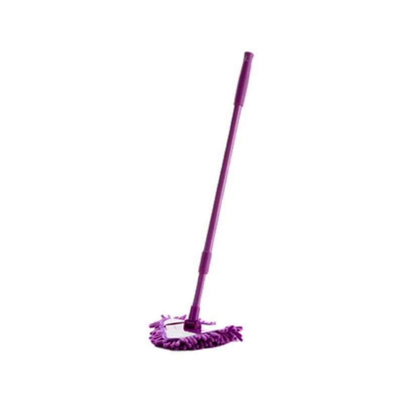 Adjustable Triangle Cleaning Mop Mops 180 Degree Rotatable Adjustable Triangle Cleaning Mop Ceiling Dust Cleaner with Retractable Telescopic Handle for Floor Home Bathroom Sofa Bed Bottom