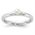 thumbnail image 2 of Auriga 925 Sterling Silver FW Cultured Pearl Ring for Women Size- 7, 2 of 6