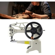 Industrial Cobbler Shoe Repair , 11.8 Inch Manual Sewing for Thick Materials, 500 SPM Heavy Duty Leather Shoes Repair Hand Crank Patcher Stitching