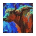 thumbnail image 2 of "Yak of Impressionism" - Canvas, 2 of 25