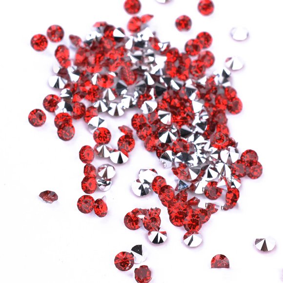 Sonducket 1000 piezas de diamantes de imitación de fijación en caliente, cristales redondos en punta, piedras Strass, dijes para decoración de uñas, Ropa, zapatos y accesorios Miscelánea tipo7 Sonducket AP009833-07