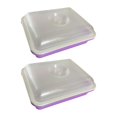thumbnail image 3 of jinwen 2 Pieces Garden Seed Tray PP Seed Sprouting Kit Sprouting Container Violet, 3 of 9