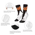 thumbnail image 3 of Honeii Halloween Ghosts And Pumpkins Print Children's Colorful Socks,Unisex Kids and Toddlers' Cushioned Sock,Kids Athletic Crew Socks,for Everyday Wear and Sports, 3 of 5