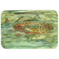 thumbnail image 1 of Carolines Treasures 8960LCB Abstract Red Fish Glass Cutting Board, Large, 1 of 2