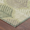 thumbnail image 3 of Addison Rugs Chantille Indoor/Outdoor Transitional Floral Aloe Machine Washable Rectangle Rug, 10' x 14', 3 of 8