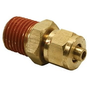 Viair 92837 Compression Fitting 1/4 NPT Male Thread For 1/4 Air Line 1/Pkg.