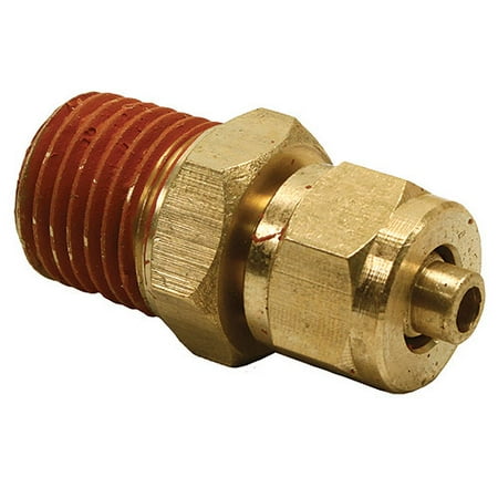 Viair 92837 Compression Fitting 1/4 NPT Male Thread For 1/4 Air Line 1/Pkg.