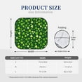 thumbnail image 3 of Xecao Happy St. Patrick's day for Foldable Car Sun Shades (2-Pack) offer sun protection with an easy-fold design for convenient windshield shading., 3 of 7