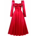 thumbnail image 3 of 2025 Primavera Verano Vestido de Mujer Retro 1950s 60s Vestido Femenino Pinup Rockabilly Sexy Vestidos de Fiesta Vintage Túnica Vestidos Mujer, 3 of 5