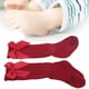 thumbnail image 1 of Lindos Calcetines Hasta La Rodilla de Algodón para Bebés Con Lazo, Elegantes y Cómodos, Adecuados para Uso Diario, Entretenimiento y Vijes, 1 of 7