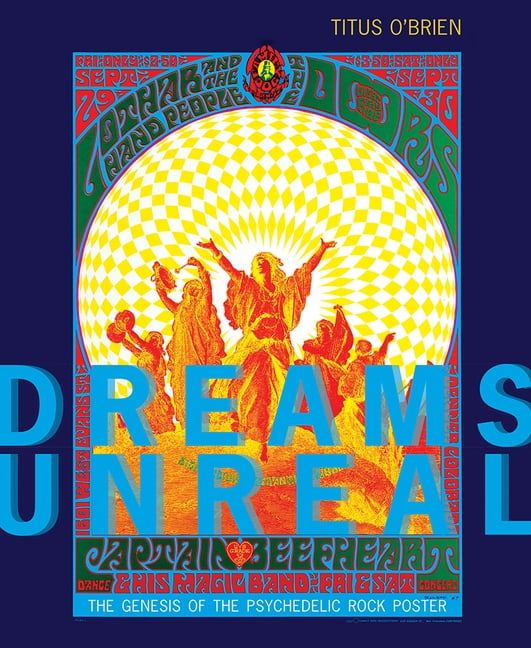 Genesis of Psychedelic Rock Poster Hardcover Ghana | Ubuy