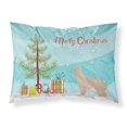 thumbnail image 1 of Carolines Treasures BB2936PILLOWCASE Pyrenean Shepherd Dog Merry Christmas Tree Fabric Standard Pillowcase, 1 of 2