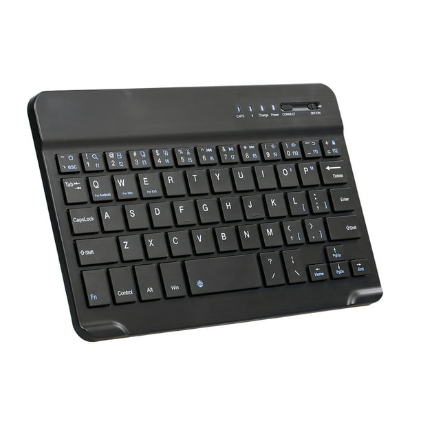 Ensemble clavier et souris Bluetooth portable ultra-mince universel pour  téléphones tablettes, taille : 10 pouces (clavier