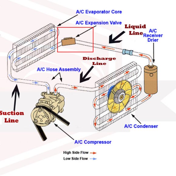 A,AC Expansion Valve EX9704C Convenient Use