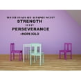 thumbnail image 1 of Soccer Goals Are Attained Not By Strength But By Perseverance Hope Solo Sports Motivation Life Quote Custom Wall Decal Vinyl Sticker 20 Inches X 30 Inches, 1 of 1