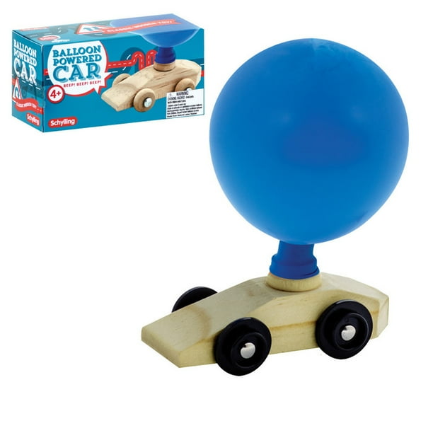 inflatable balloon launcher powered car