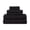 Black, variant on Mainstays Basics 6-Piece Tan Towel Set - Bath, Hand, Washcloth