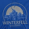 thumbnail image 2 of Game of Thrones Winterfell Unisex Adult Pull-Over Hoodie,Royal, Large, 2 of 5