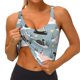 thumbnail image 3 of Balery Swan Princess On Lake Sujetadores deportivos con espalda cruzada para mujer, acolchados, sin costuras, de alto impacto, ideales para yoga, gimnasio, entrenamiento y fitness.-Medium, 3 of 8