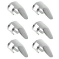 thumbnail image 3 of 6Pcs Stainless Steel Guitar Finger Picks Guitar Finger Picks Protector Banjo Finger Picks, 3 of 8