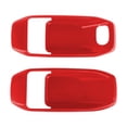 thumbnail image 1 of Cubierta de Tazón de Mango de Puerta Interior para Jeep Wrangler Gladiator JT 2DR 2018-2024 Marco de Decoración de Mango Interior Rojo ABS 2 Pcs, 1 of 6