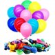 thumbnail image 4 of Globos de colores surtidos de 100 unidades, aptos para helio, decoración para fiestas de alta durabilidad, 4 of 5