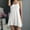 White, variant on BUIGTTKLOP Built in Bra Nightgown for Women Soft Sleepwear Adjustable Spaghetti Strap Sleepshirt Sleeveless Nightdress