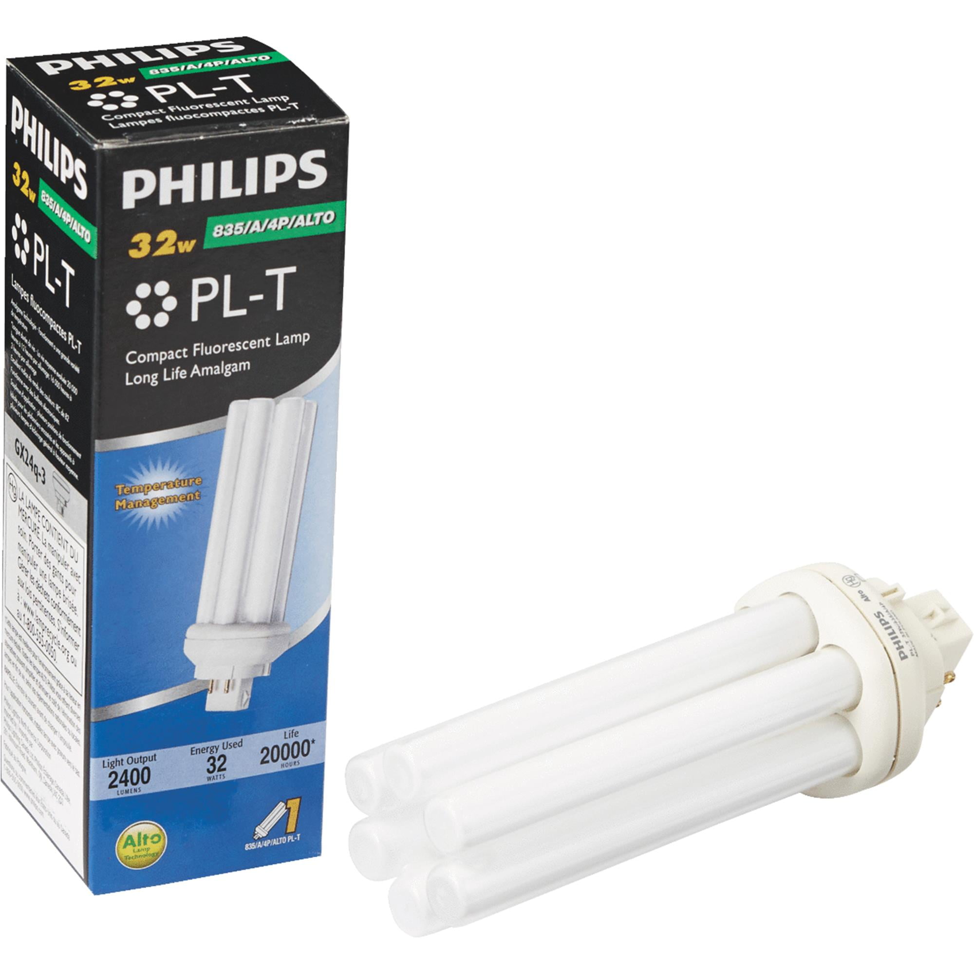 NEW Philips 835/A/4P/ALTO 42W PL-T Compact Fluorescent Lamp GX24q-4 4-Pin 