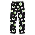 thumbnail image 2 of Kids Casual Elastic Waist Drawstring Pants Cute Print Pajama Pants Cosplay Girls Halloween Outfits Size 5-16 Years, 2 of 4