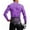 Purple, variant on Mens Cycling Jersey Cycling Shirt Long Sleeve Bike Riding Shirt, Eastern Dragon Totem Sportswear with 3 Rear Pockets, Moisture Wicking Breathable Quick Dry Biking Shirt