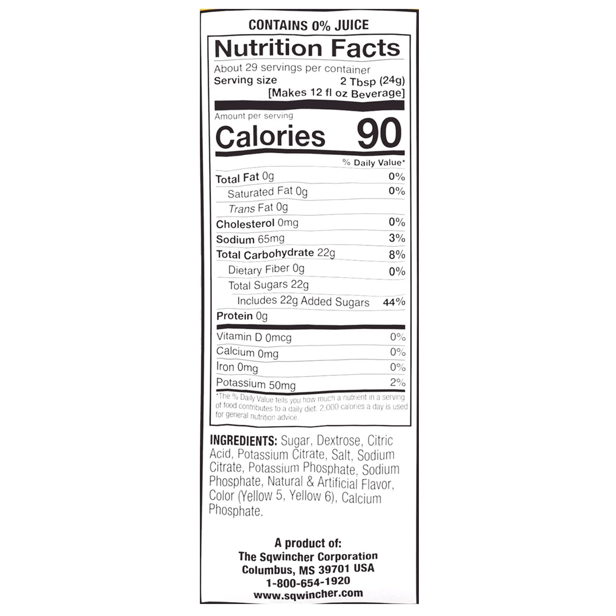 Sqwincher Powder Pack Oral Electrolyte Solution Orange 23.83 oz. Packet 32 Ct